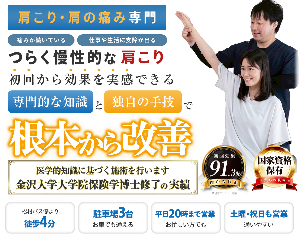 ファーストビュー肩こり