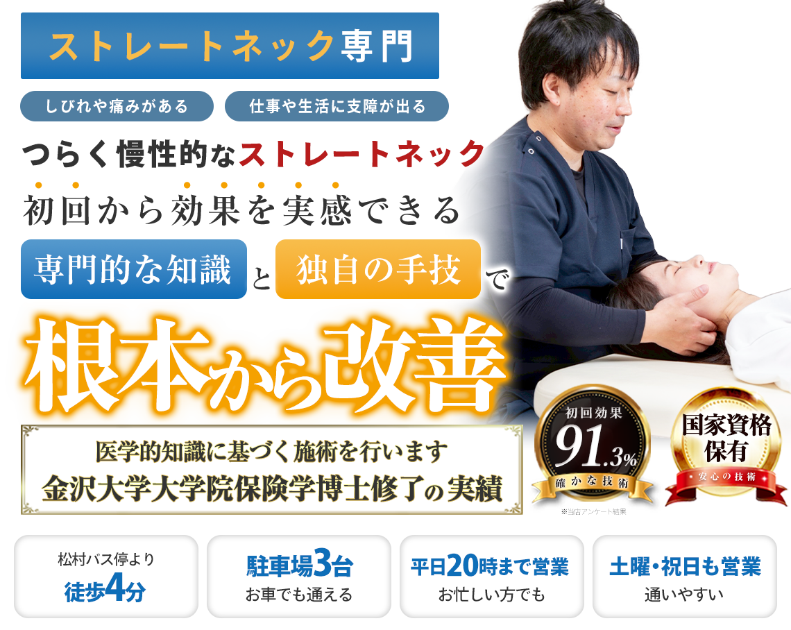 ファーストビューストレートネック