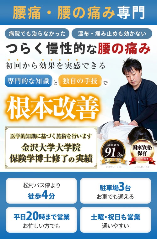 ファーストビュー腰痛